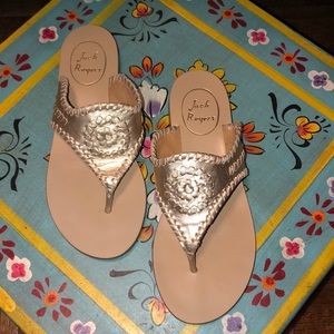 Jack Rogers - Blair Sandal in Platinum